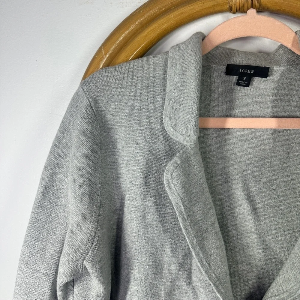 J. Crew Grey Cardigan Sweater sz S